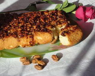 Английские булочки с грецкими орехами