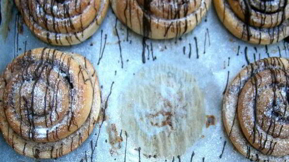 ароматные булочки с корицей