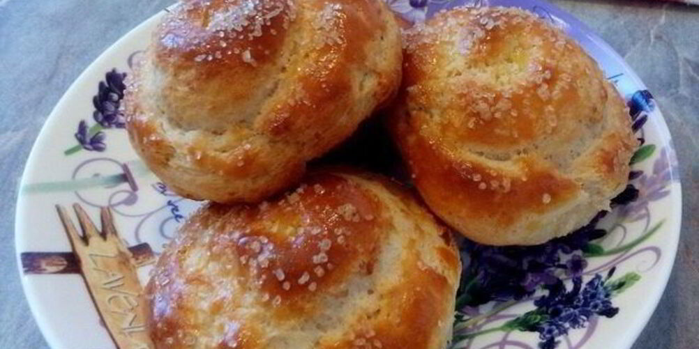 Рецепт булочек из творожного теста