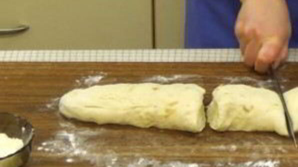 булочки с луком