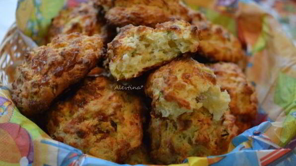 булочки с цукини и сыром