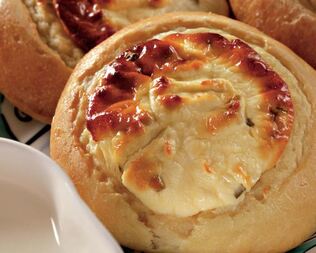 Булочки с творогом