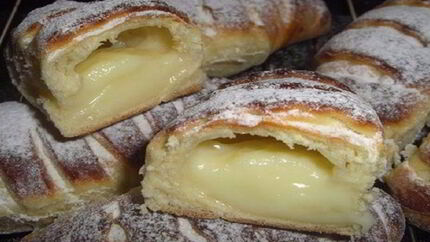 Булочки с заварным кремом