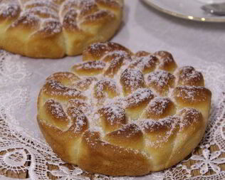 Булочки сдобные кружевные