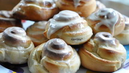 Булочки со сливочным сыром