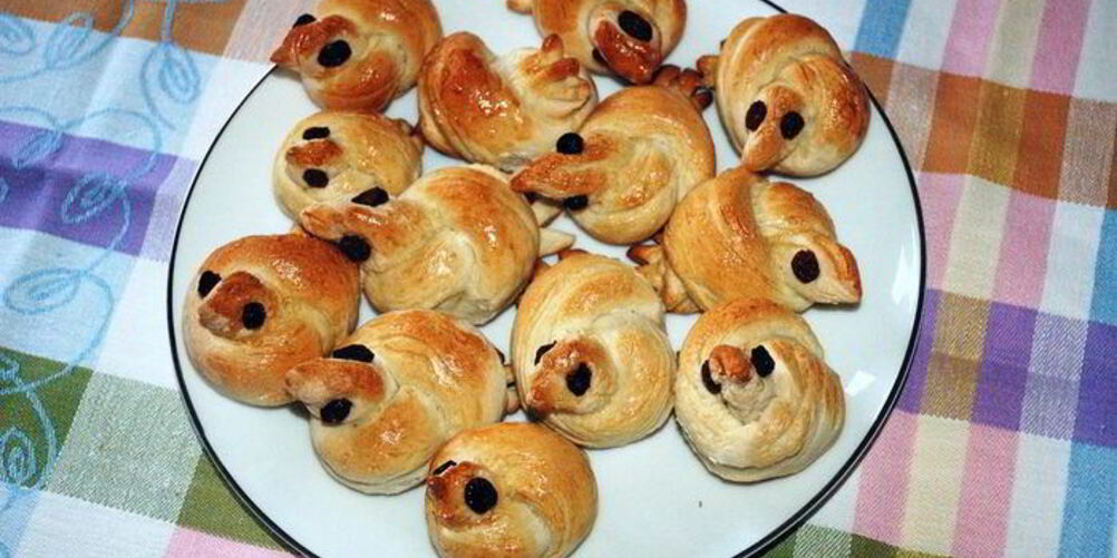 Рецепт булочек веснянки