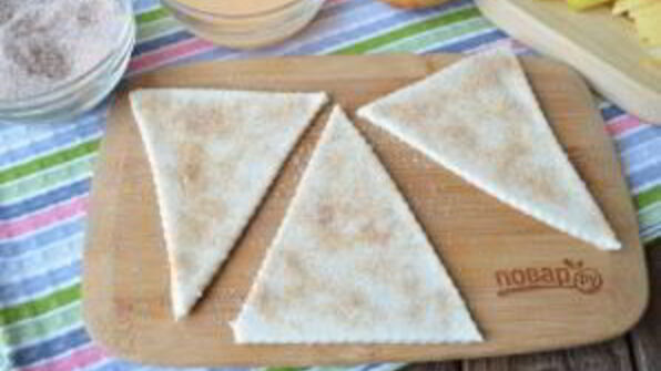 круассаны в стиле яблочный пирог