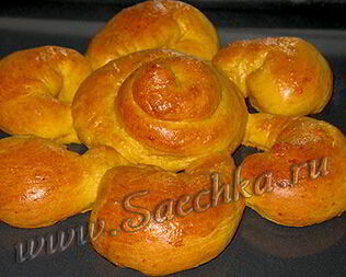 Морковные булочки