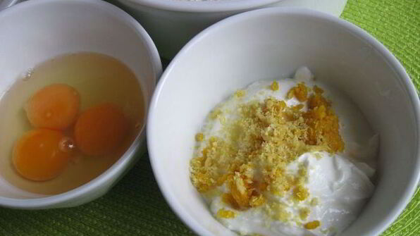 нежные булочки с цедрой лимона и апельсина