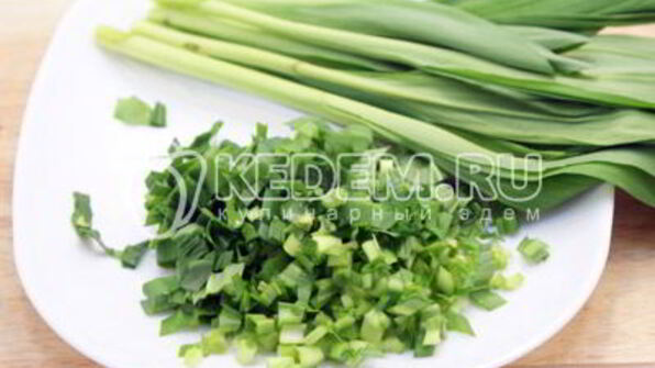 пампушки с черемшой