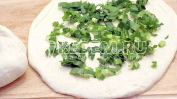 пампушки с черемшой