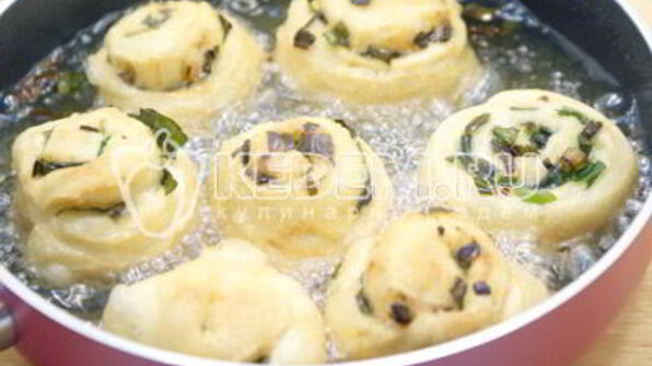 пампушки с черемшой