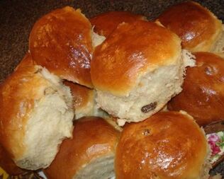 Сдобные булочки по ГОСТу