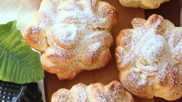 сдобные булочки русские кружева