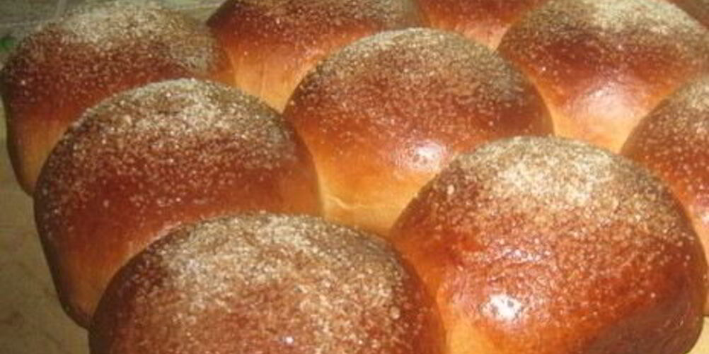 Рецепт сдобных булочек с сахаром
