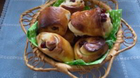 сладкие булочки на кефире