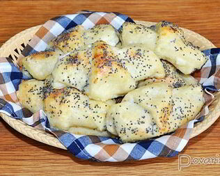 Сырники-круассаны с маком