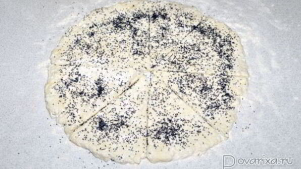 сырники-круассаны с маком