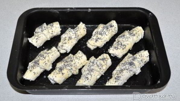 сырники-круассаны с маком