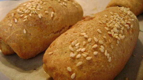 сырные булочки с зеленью