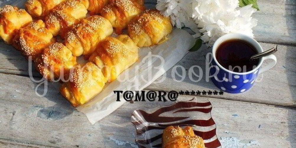 Рецепт сырных круассанов