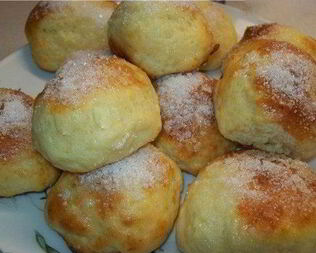 Творожные булочки на завтрак