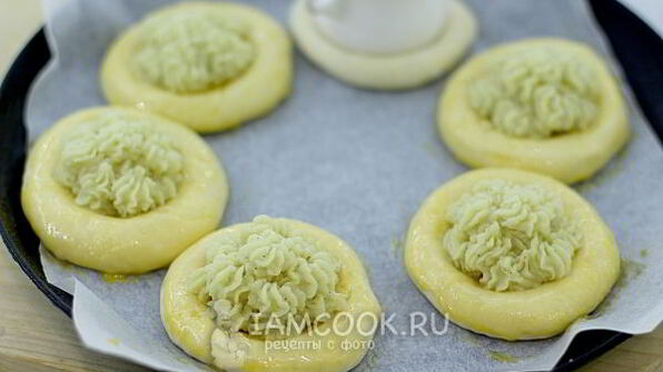 ватрушки с картошкой
