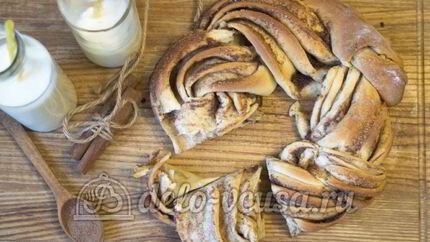Эстонская булочка с корицей