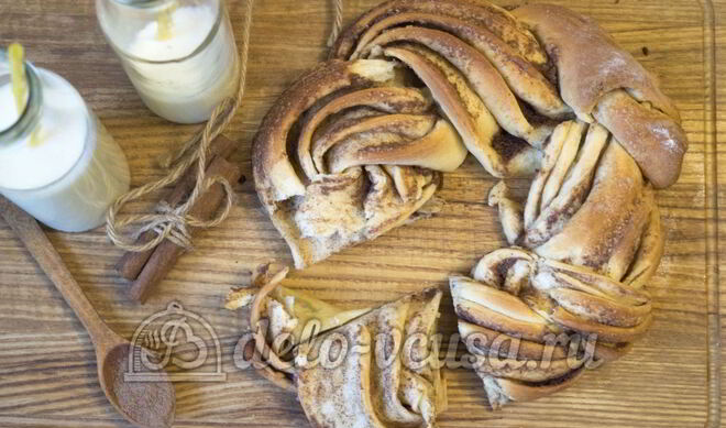 Эстонская булочка с корицей