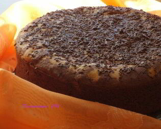 Брауни с чизкейком