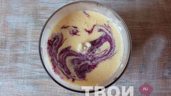 черничный чизкейк