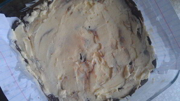 чизкейк брауни