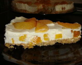 Чизкейк с курагой