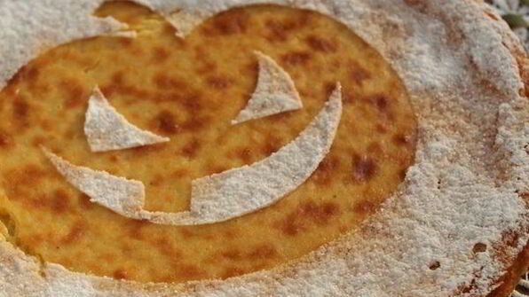 чизкейк веселая тыква с рикоттой и белым шоколадом