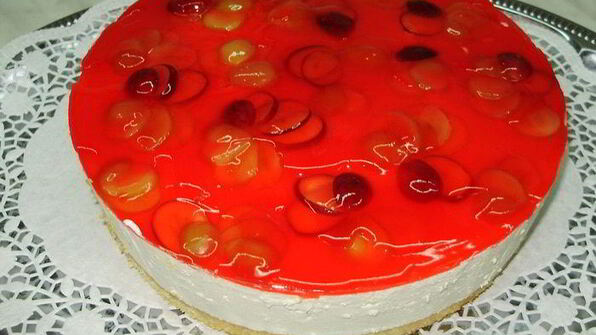 холодно-ягодный чизкейк