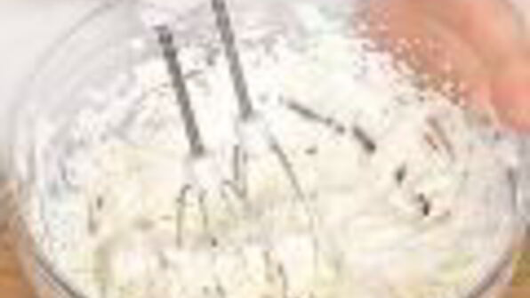 холодные полосатые чизкейки