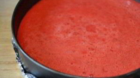 клубничный чизкейк без выпечки