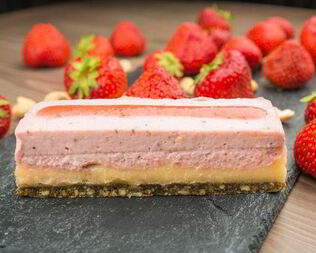 Клубничный чизкейк