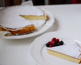 Лимонный чизкейк