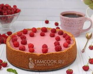 Малиновый чизкейк