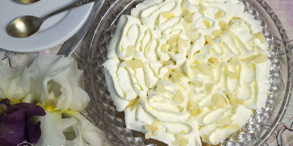 Рецепт миндального чизкейка