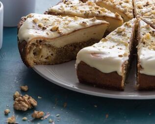 Морковный чизкейк