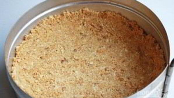 новогодний чизкейк с клюквой