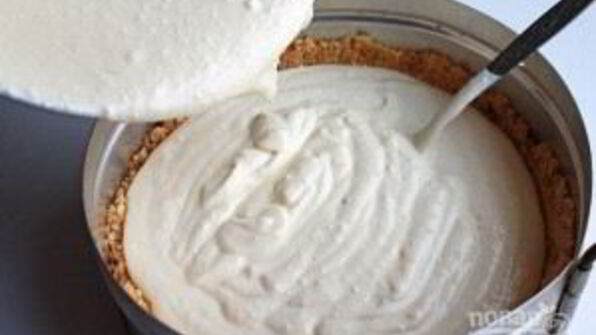 новогодний чизкейк с клюквой