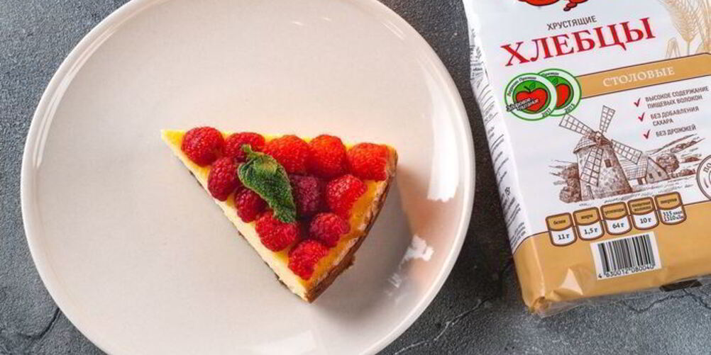 Рецепт простого чизкейка на основе из хлебцев