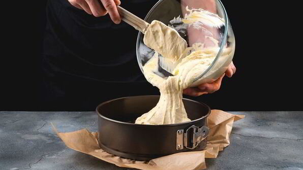 простой чизкейк на основе из хлебцев