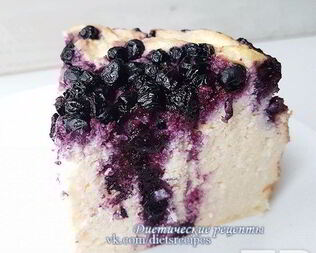 Творожная запеканка-чизкейк