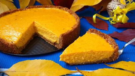 Тыквенный чизкейк