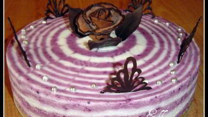 Ягодный чизкейк без выпечки