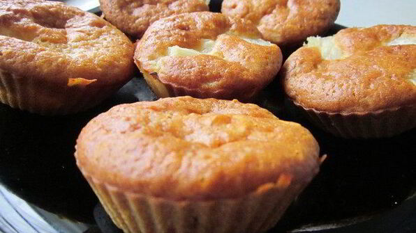 ананасовые капкейки с ванильно-кокосовым кремом